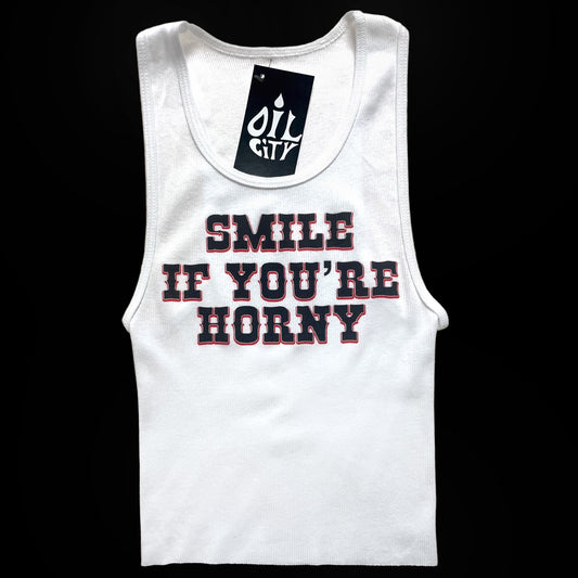 Smile If You’re Horny Tank Top